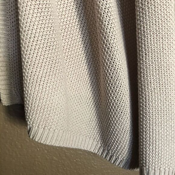 H&M Beige Acrylic Open Front Knitted Sweater - Picture 5 of 5